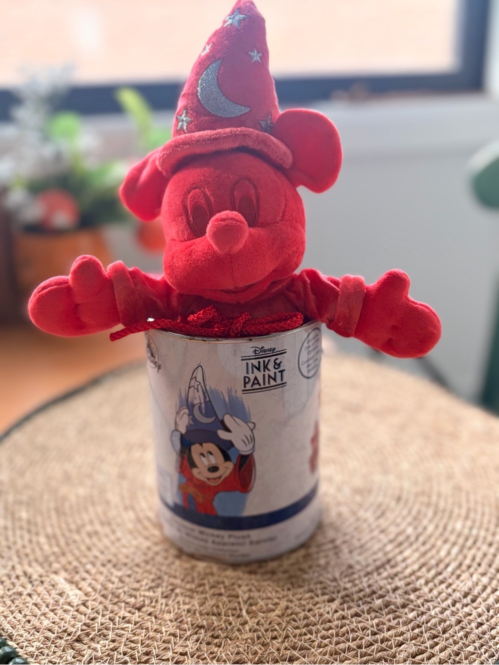 Disney Kids Red Sorcerer Mickey Plush - Ink & Paint Collection